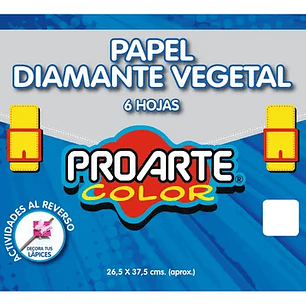 Est. Papel Diamante 90/95 6Hj 26.5X37.5 Proarte