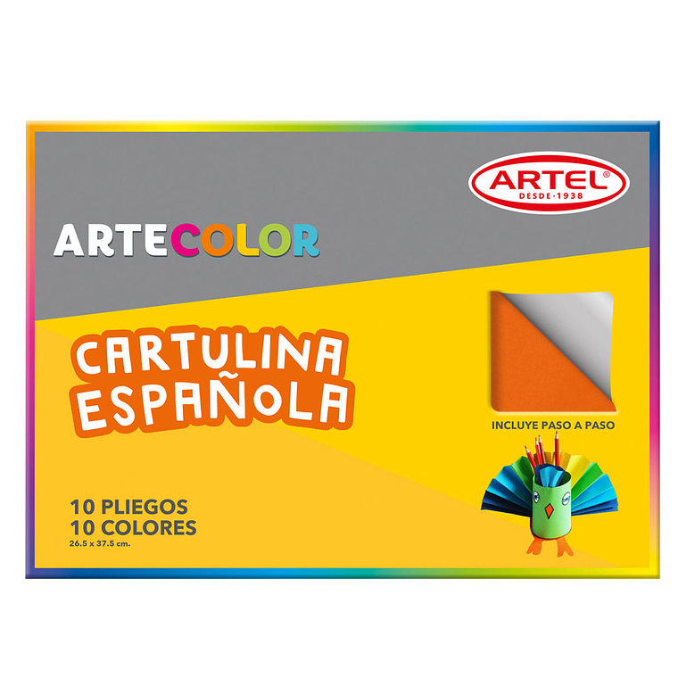 Estuche Artecolor Cart Espanola 10H 1