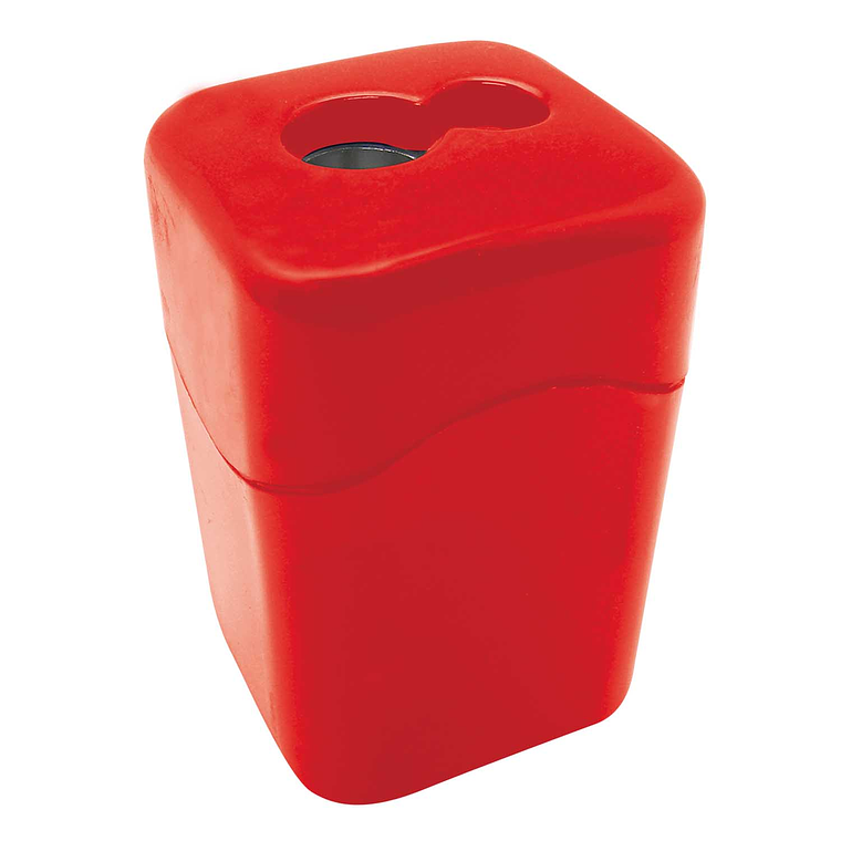 Sacapunta Met C/Dep 2 Orificios Cuadrado Fultons 1