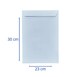 Saco Revista 23X30 Teknofas Unid