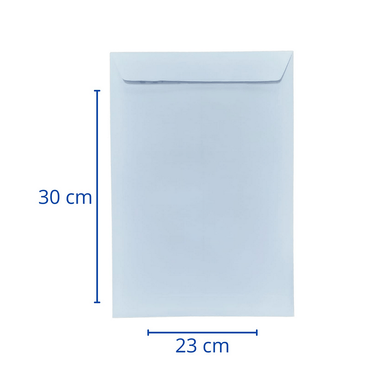 Saco Revista 23X30 Teknofas Unid 1