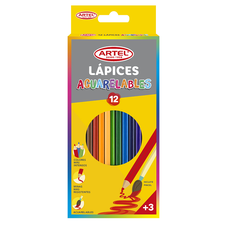 Esuche T 12 Lapiz Color Artel Acuarelable 1