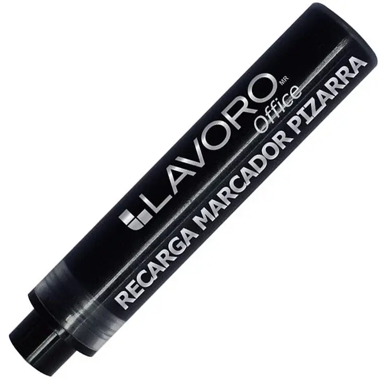 Recarga Tinta Marcador Pizarra Negro Lavoro 1