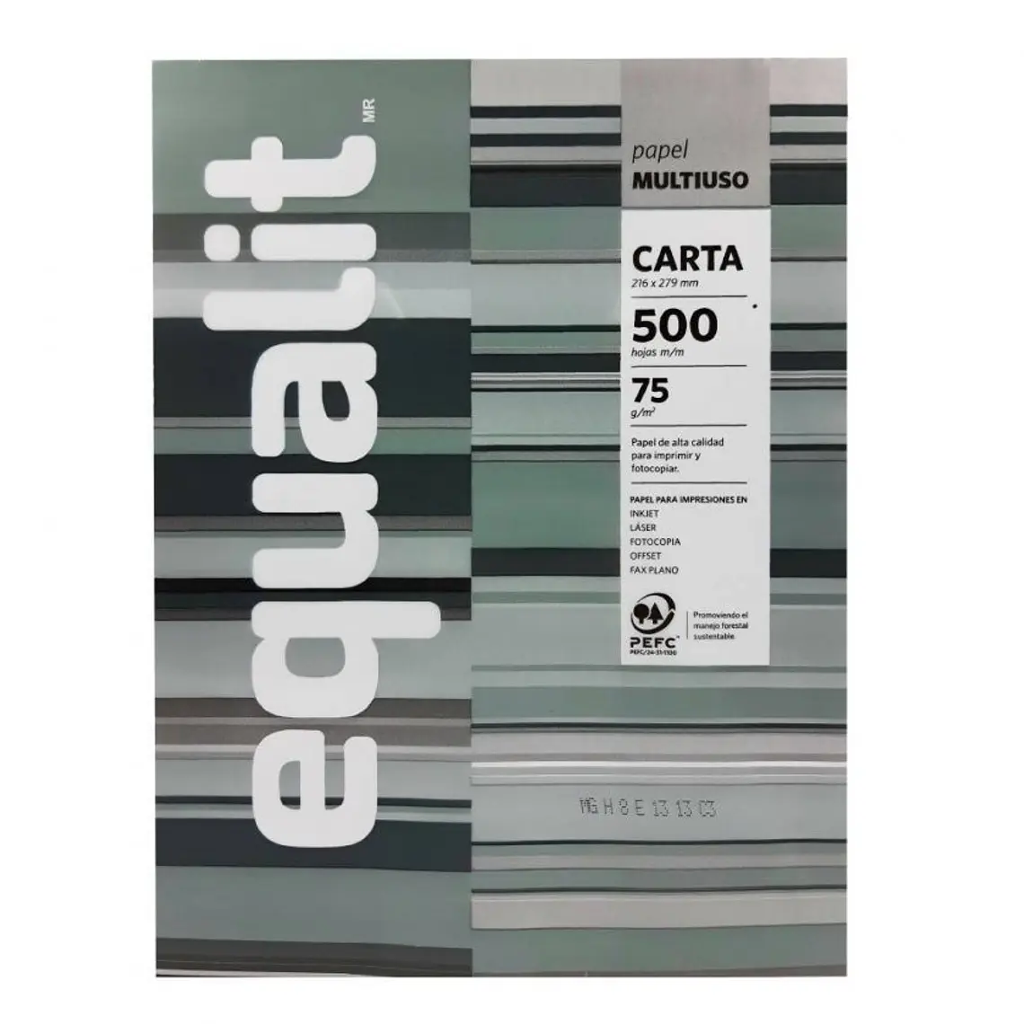 Resma Papel Tamaño Carta Equalit 1