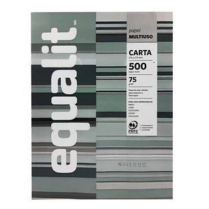 Resma Papel Tamaño Carta Equalit