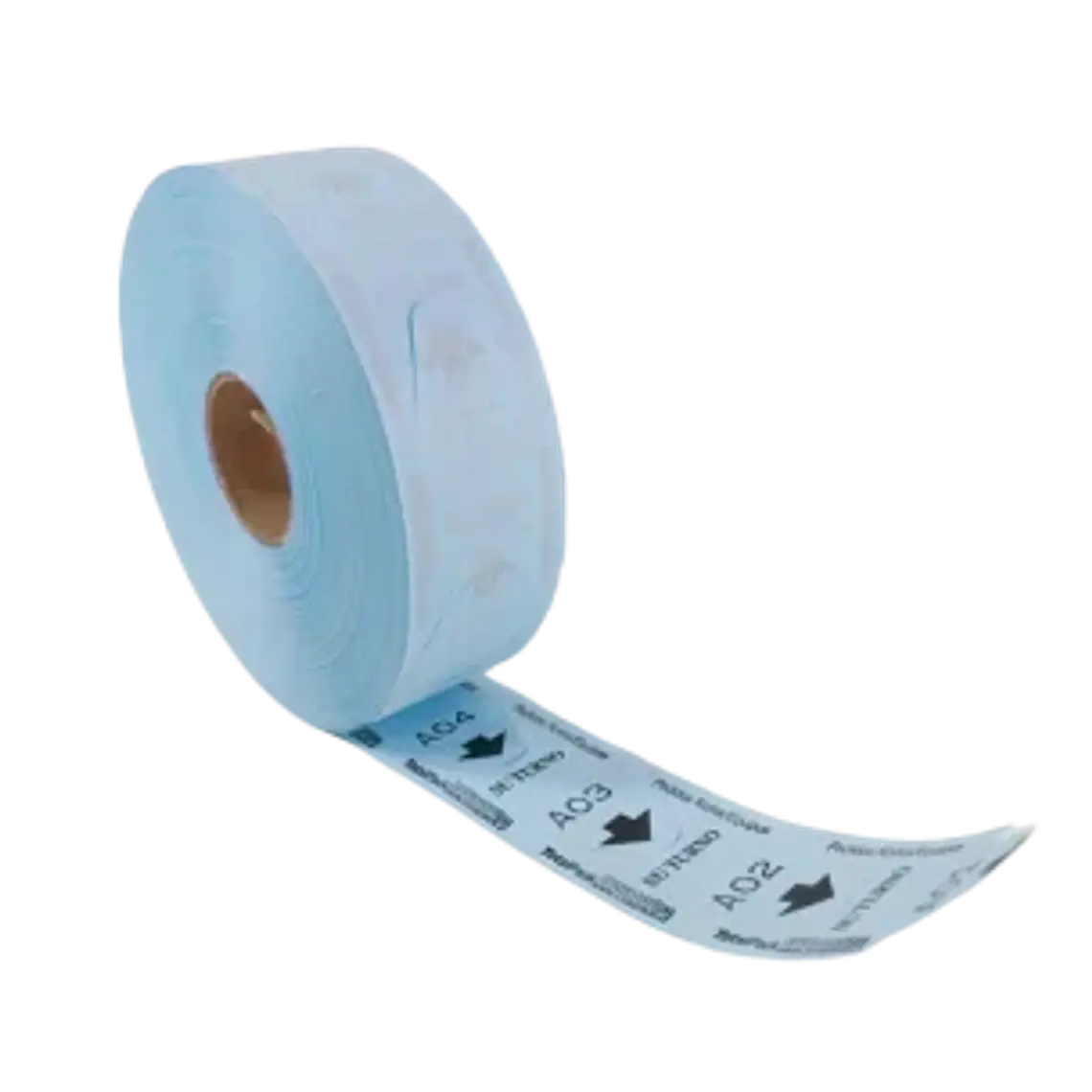 Rollo Atencion Publico Totalpack Turno Azul 3000 Tickets 1
