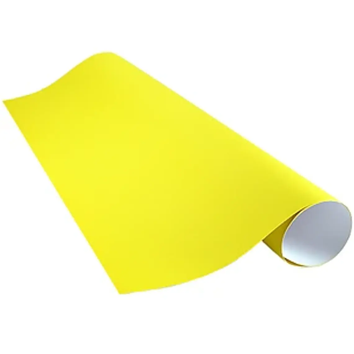 Pliego De Cartulina Color Amarillo Fogata 53.5X77 Cm 1
