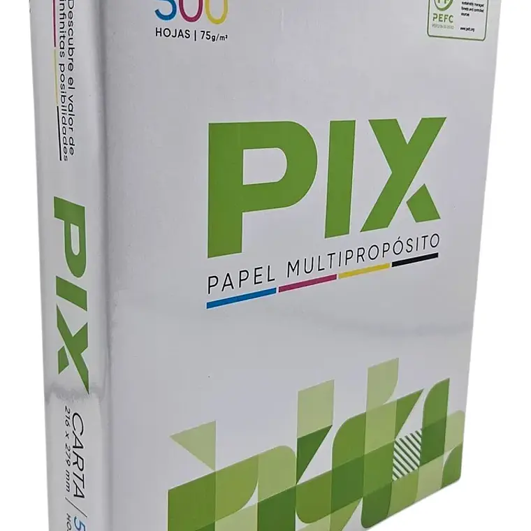 Resma Papel Tamaño Oficio Pix 1