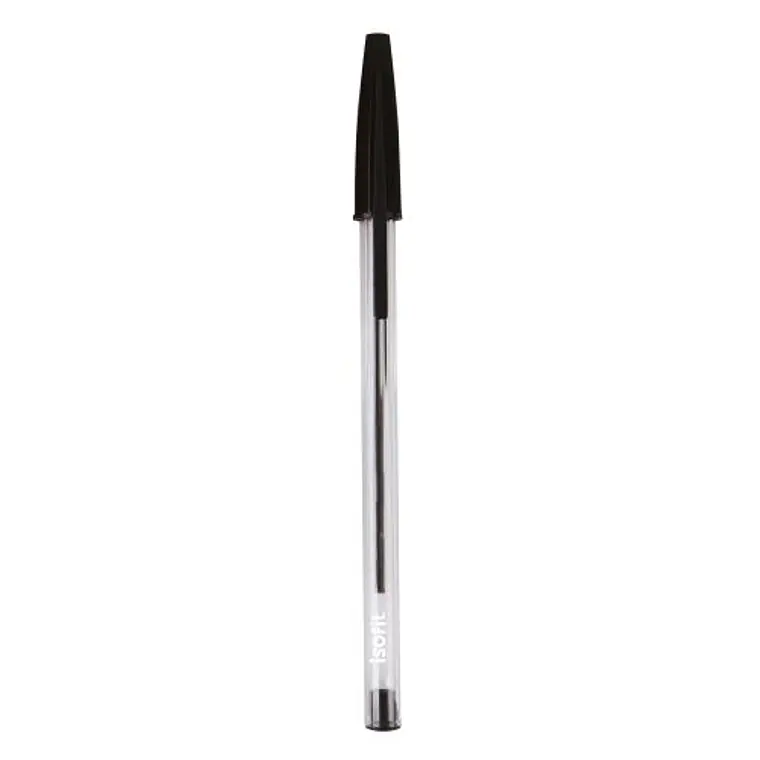 Lapiz Pasta Boligrafo  0,7Mm Negro Isofit 1