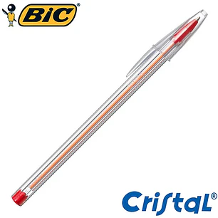 Lapiz Pasta Punta Fina Rojo Bic