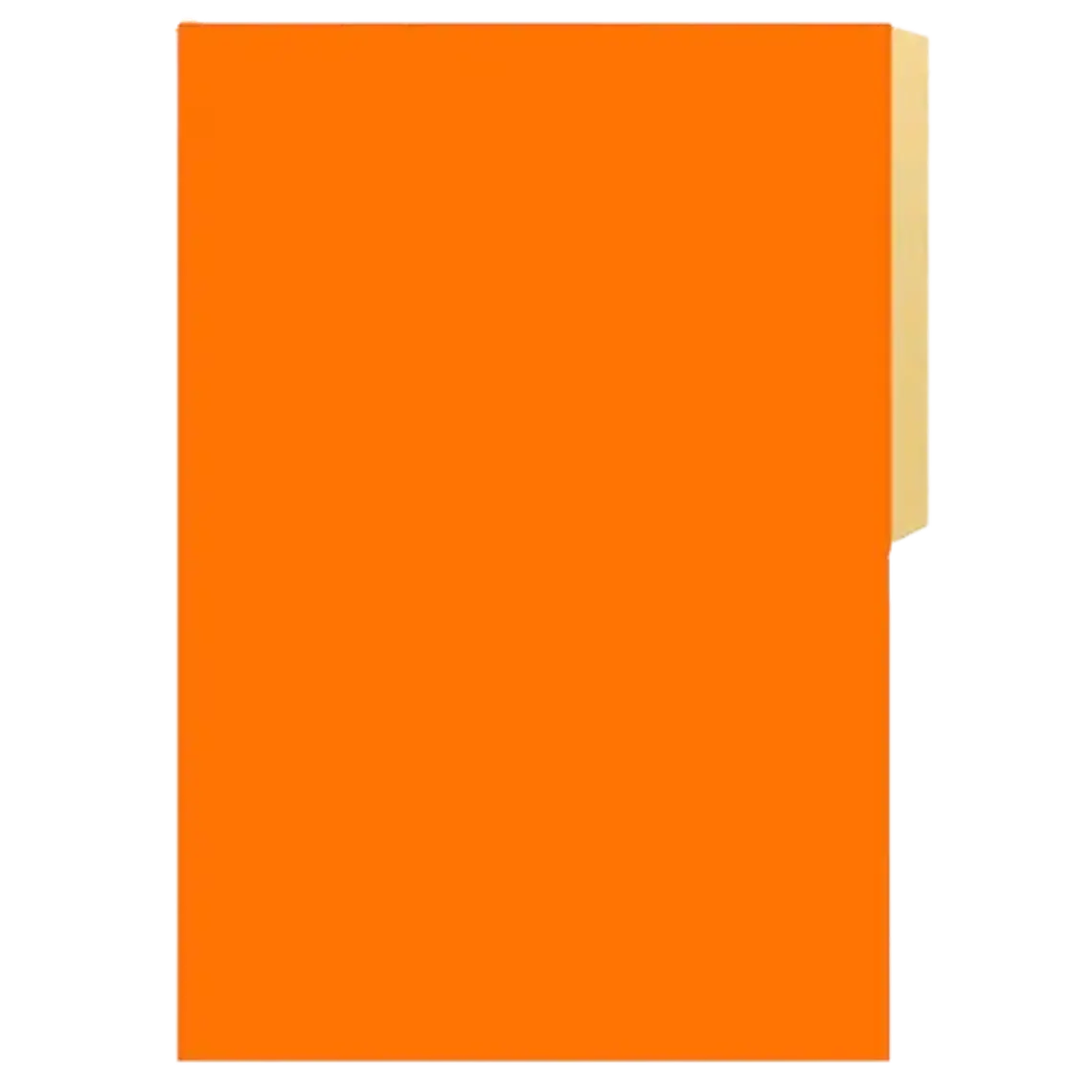 Carpeta Cartulina Pig Naranja Fogata 1