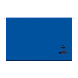 Carpeta Colgante Color Azul Buho Unidad