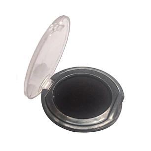 Tampon Circular Huella Digital Negro Pvc Selloffice