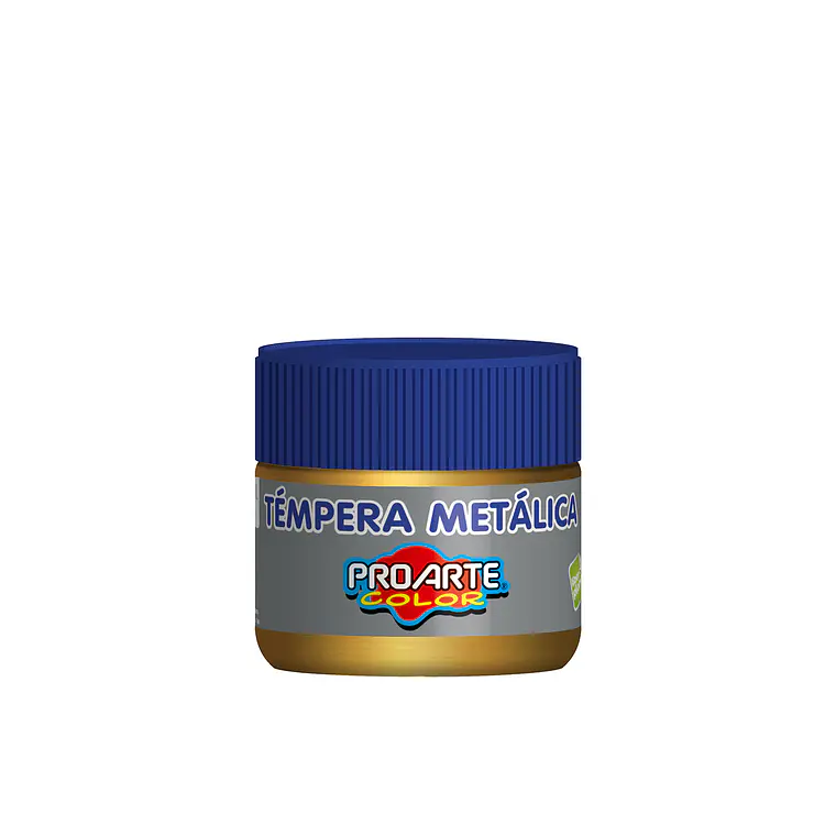 Tempera Metalica Dorada Frasco 100Ml Proarte 1