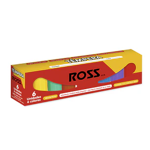 Tempera Ross 6 Col.Fco.15Cc