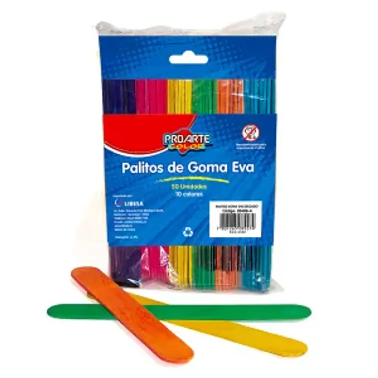 Palo Helado Goma Eva Delgado 1X115Mm Proarte 1