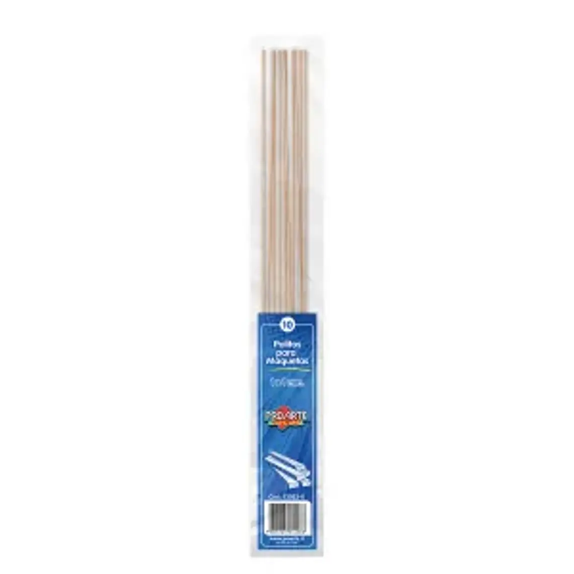 Palos P/Maquetas 1X 1 Mm Set 10 Und Proarte 1