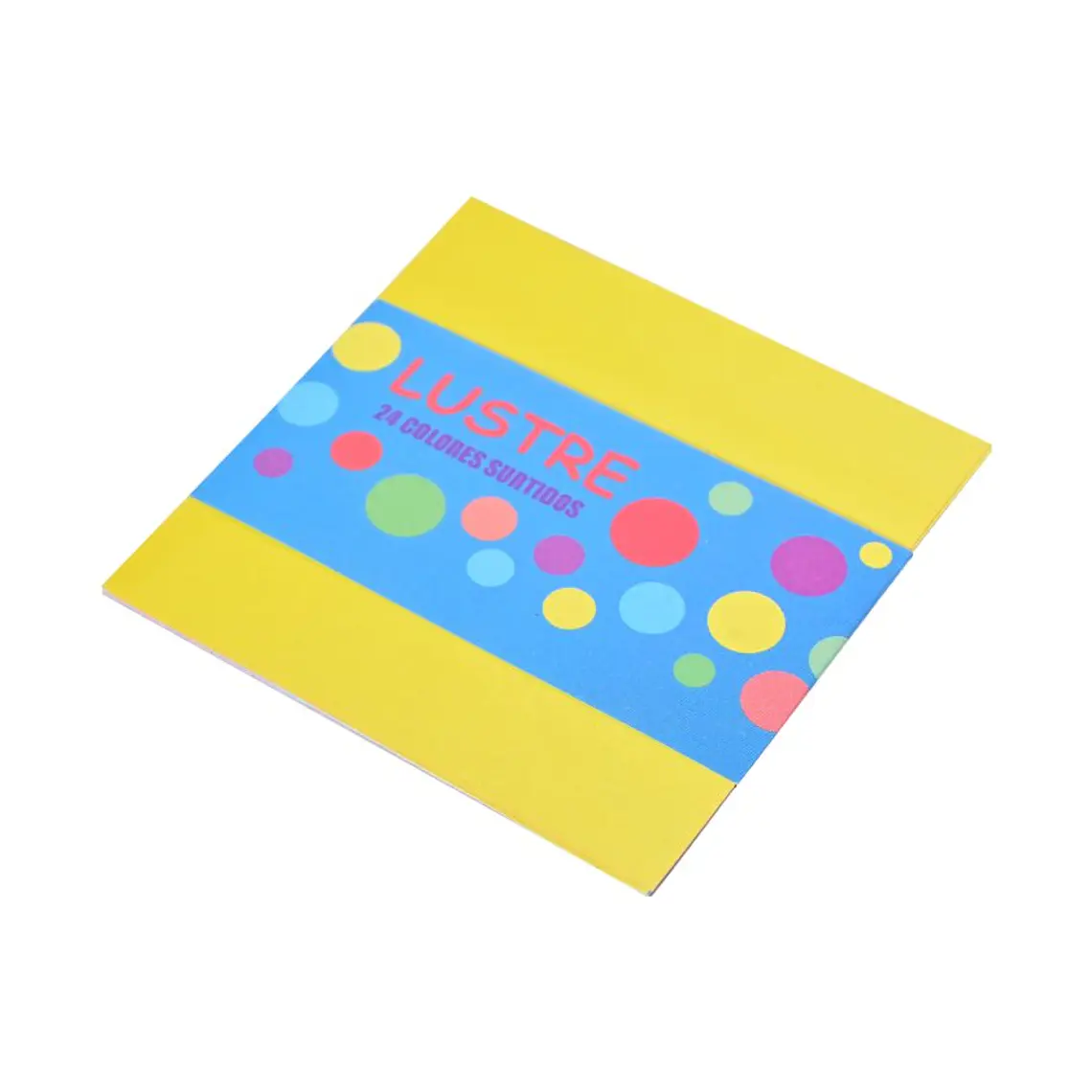 Papel  Fajo Lustre 10X10 Halley 24 Hojas 1