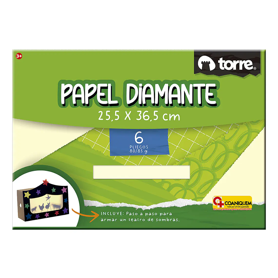 Bolson Papel Diamante Torre Imagia 1