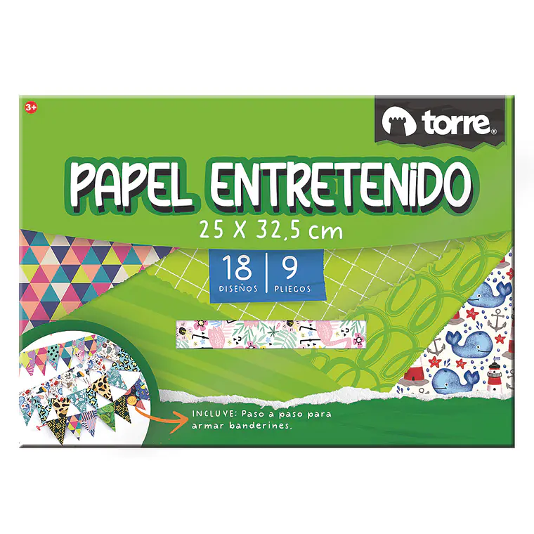 Bolson Papel Entretenido Torre Imagia 1