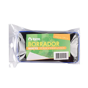 Borrador Pizarra Magnetica Colores Torre