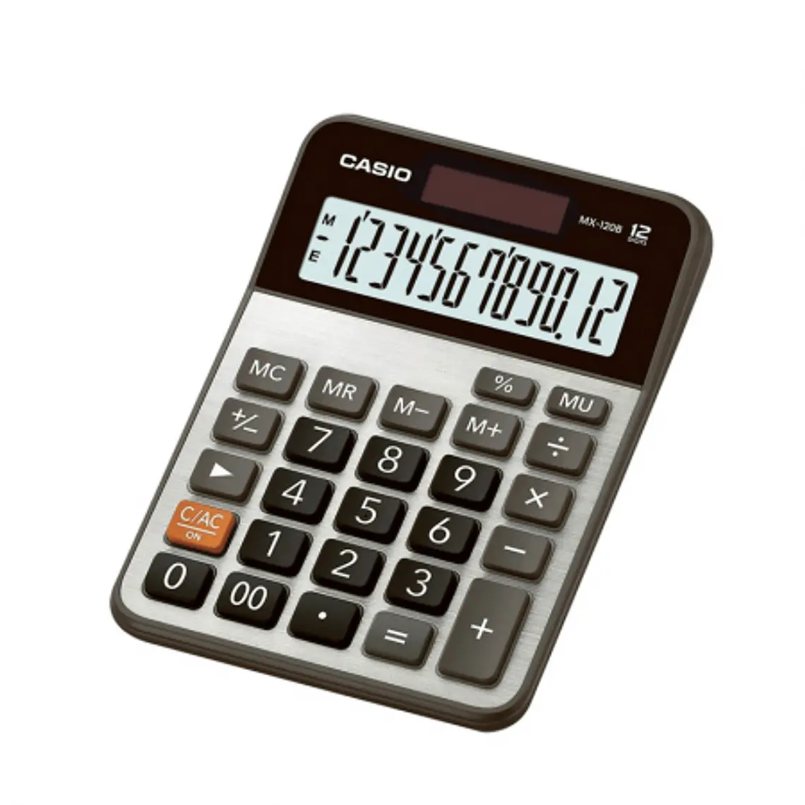 Calculadora Basica Escrit. 12Dig Casio Mx 120 1