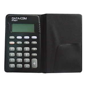 Calculadora Bolsillo 8Dig C900 Pila Neg Datacom