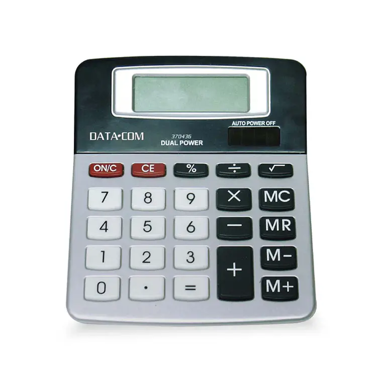 Calculadora Escritorio 10 Dig. D/Pwr Dat Datacom 1