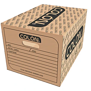Caja Archivo Americana 31.5X42X26Cm Colon