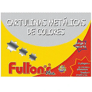 Carp C/Cartulina Metalica10 Hjs 6 Col Fultons