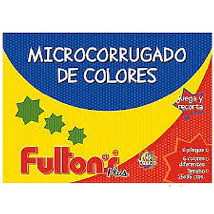 Carpeta C/Carton Corrugado 6Hjs 6 Col Fultons
