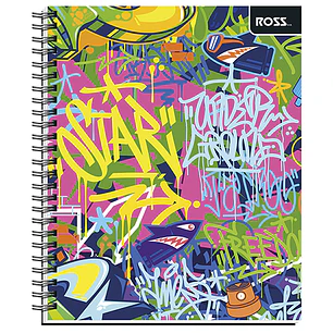 Cuaderno Universitario Ross Ts/Ed Street Life 100 Hjs 7 Mm