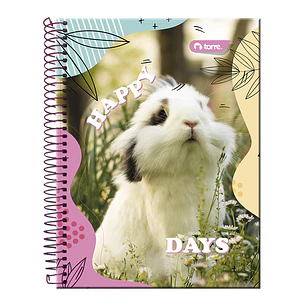Cuaderno Universitario Torre Top Animal Pets 7Mm 150Hj