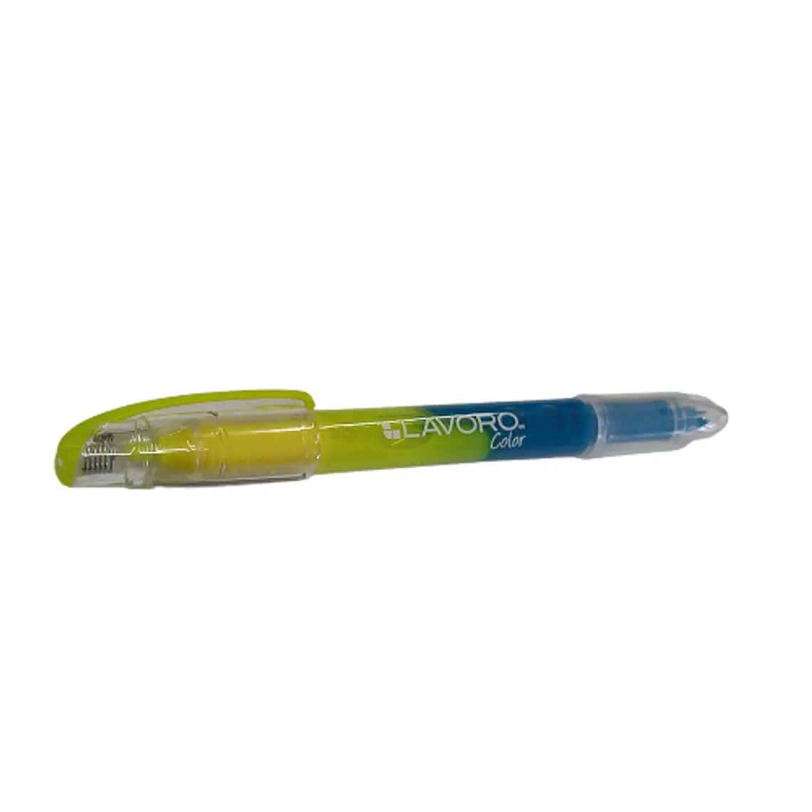 Destacador Doble Pta Bisel Amarill/Celes Lavoro 1
