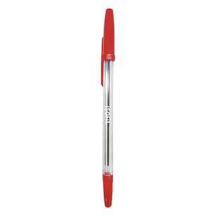 Boligrafo Isofit 0,8Mm Punta Fina Rojo Caja 50 Uni.
