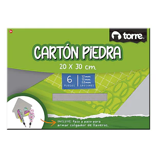 Bolson Carton Piedra Torre