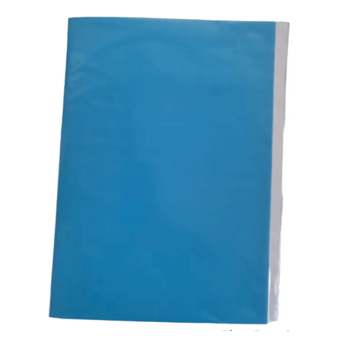 Carpeta Plastificada Sin Accoclip Celeste Fogata 1