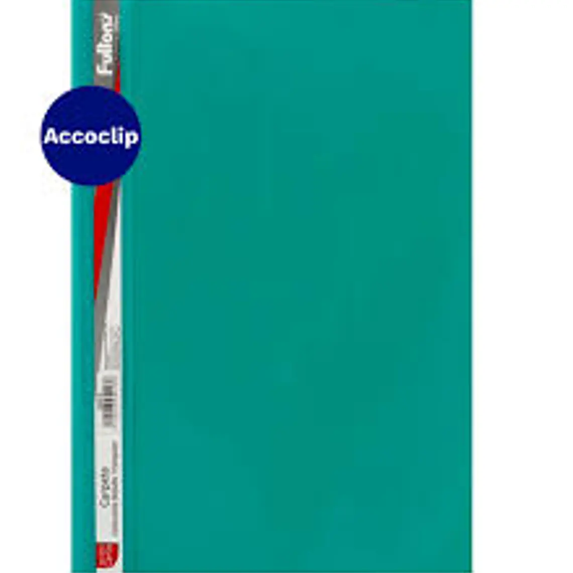 Carpeta Vinil Cta C/Acco Y Bols Verde Fultons 1