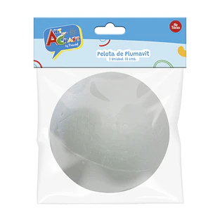 Pelota De Plumavit 10 Cm. 1 Un. Art&Craf