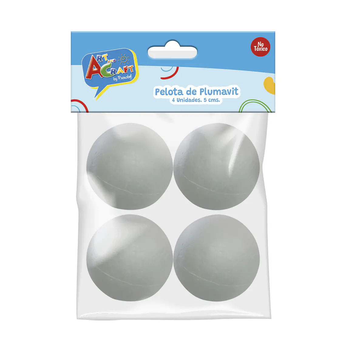 Pelota De Plumavit 5Cm 4Un Art&Craf 1