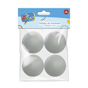 Pelota De Plumavit 5Cm 4Un Art&Craf