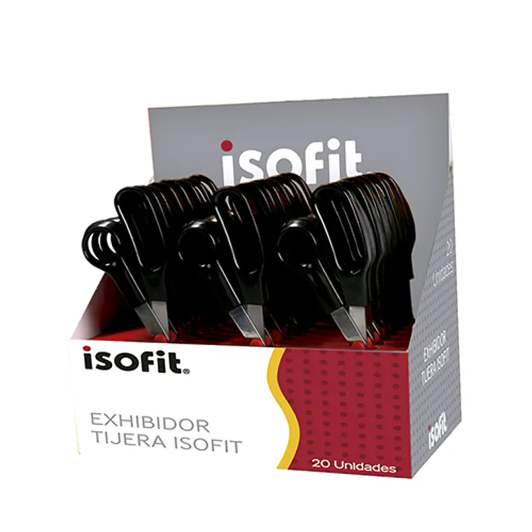 Tijera Isofit 3010 A 7 17Cm (Caja Exhibidora) 1