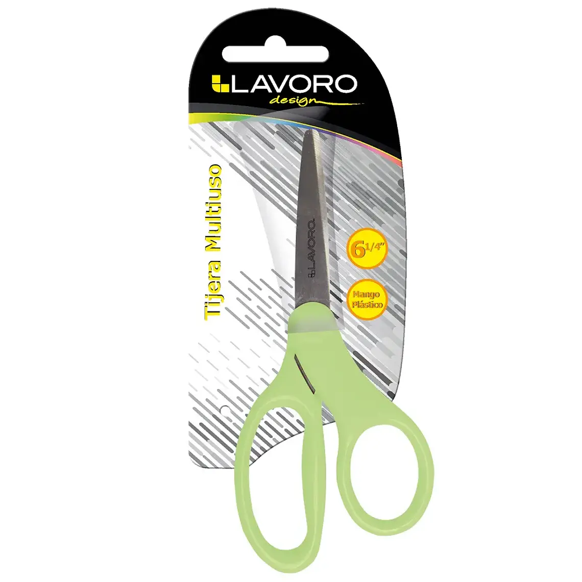 Tijera Multi 6 1/4' Coleccion Col Pastel Lavoro 1