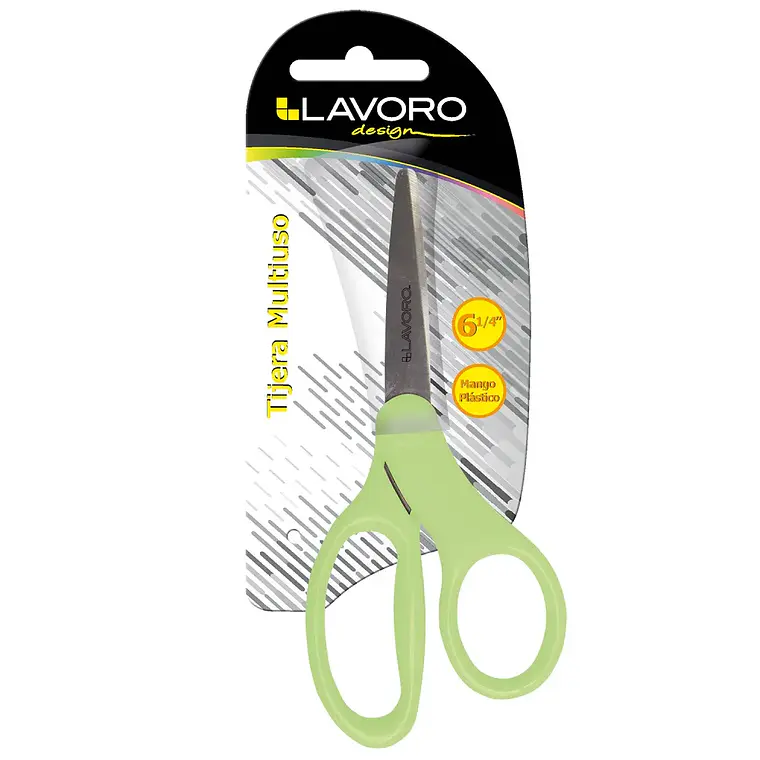 Tijera Multi 6 1/4' Coleccion Col Pastel Lavoro 1