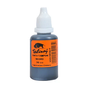 Tinta Talinay Para Tampón 30 Cc Negro