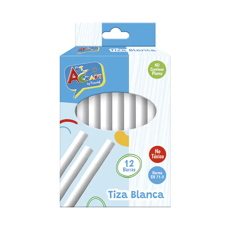 Tiza 12 Un Blanca Art & Craft 1