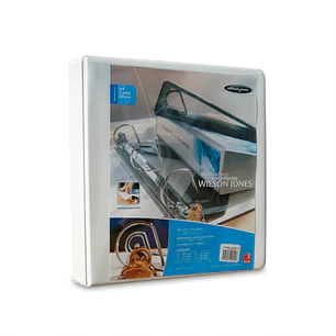 Archivador Presentacion Carta 2A 3' Blanco Wilson Jones