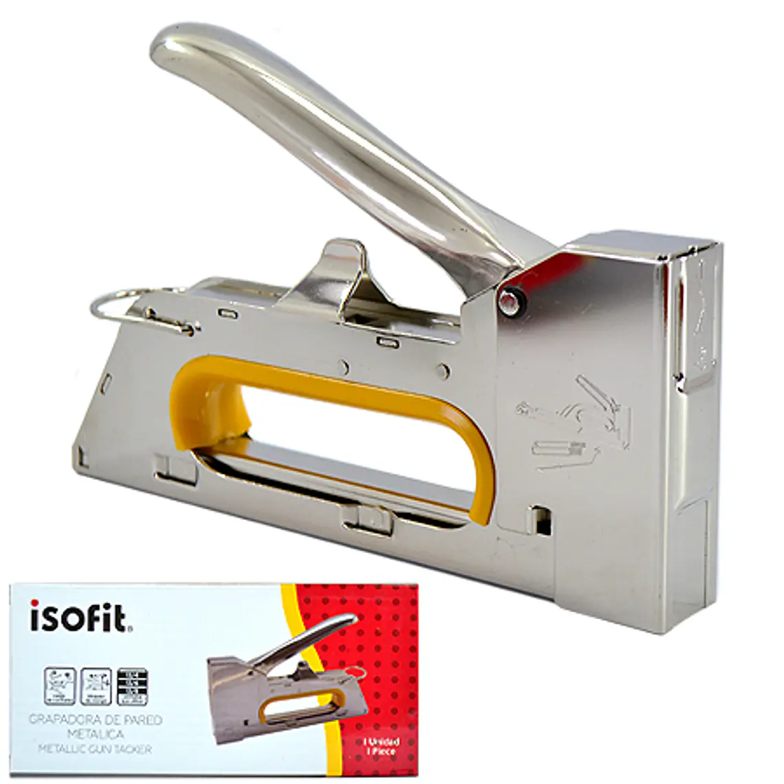 Grapadora De Pared Isofit Metalica 1
