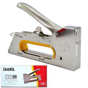 Grapadora De Pared Isofit Metalica