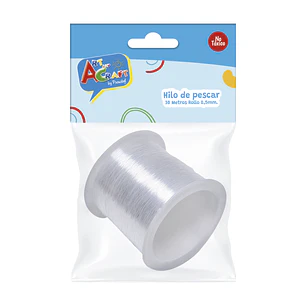 Hilo De Pescar 0,5Mm 30 Mts Rollo Art & Craf